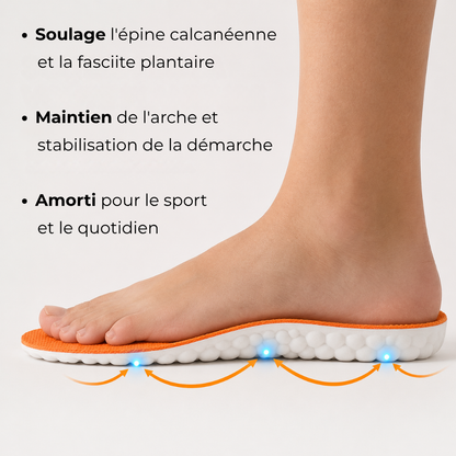 Semelles physio-choc